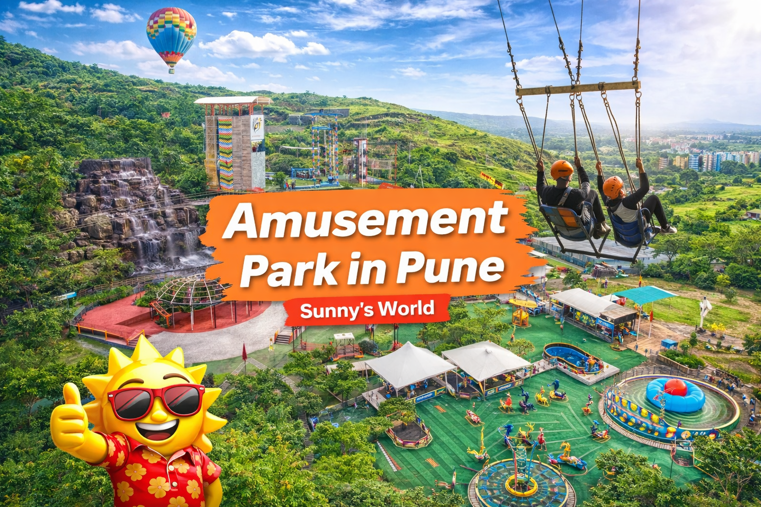 Amusement Park in Pune That Rewrites Fun Forever — Welcome to Sunny's World