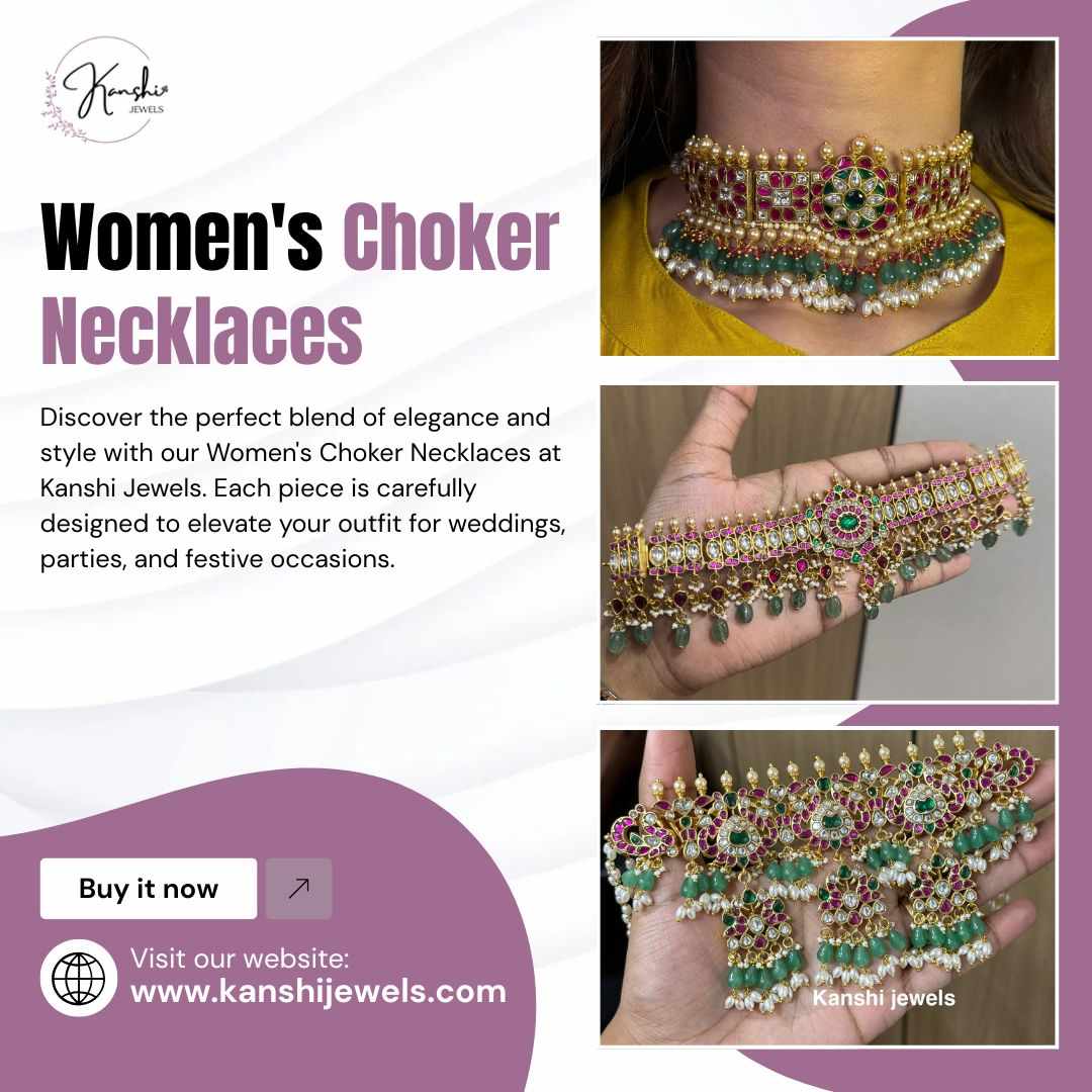 Gorgeous Women's Choker Necklaces for Stunning Looks