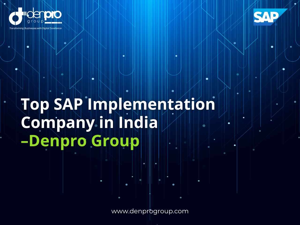 Top SAP Implementation Company in India – Denpro Group