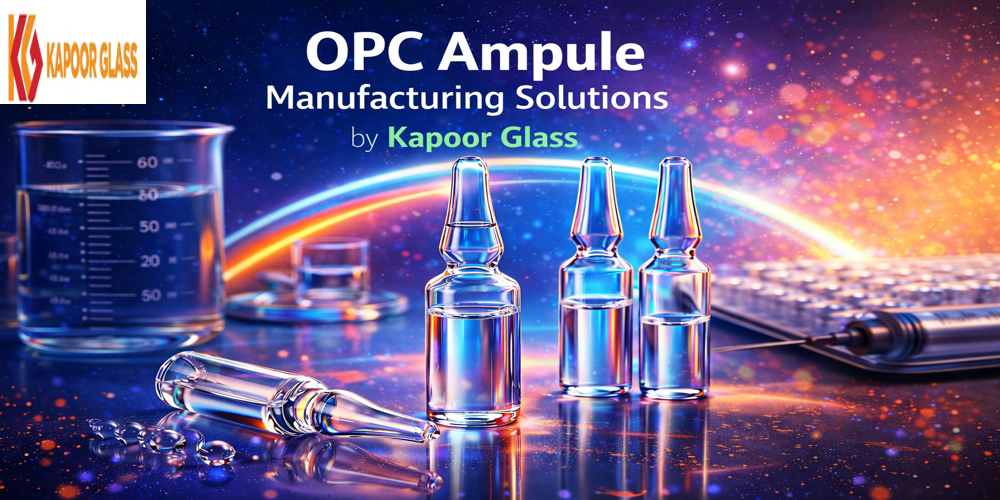 Advanced OPC Ampule Manufacturing Expertise by Kapoor Glass