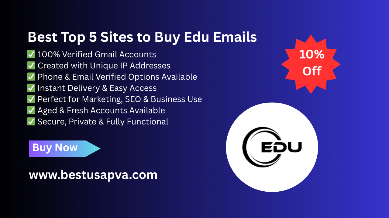 Top 10 Sites to Buy Edu Emails Accounts in 2025