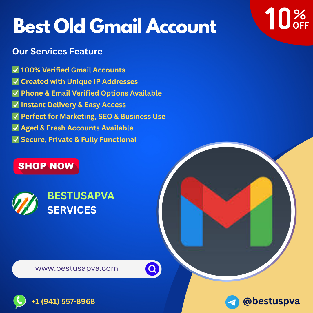 Best 5 Sites to Buy Gmail Accounts