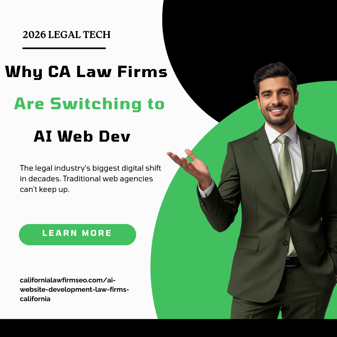 Why California Law Firms Are Switching to AI Website Development (2026 Data)