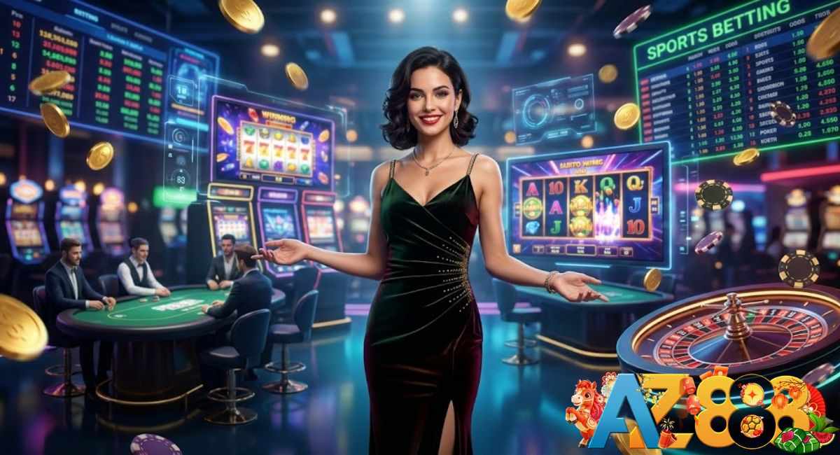 SIÊU PHẨM AZ888 - ĐẲNG CẤP NHÀ CÁI CÁ CƯỢC THẾ HỆ MỚI NĂM 2026