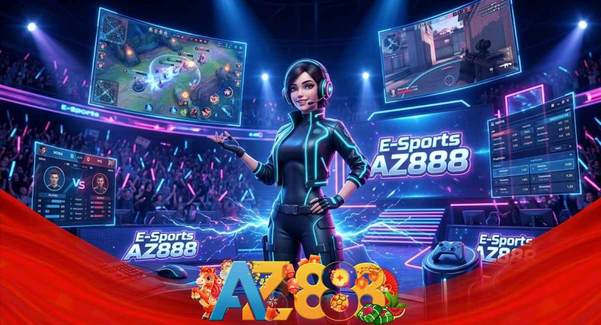 E-Sports AZ888 – Cá Cược Thể Thao Điện Tử Với Hàng Trăm Giải Đấu