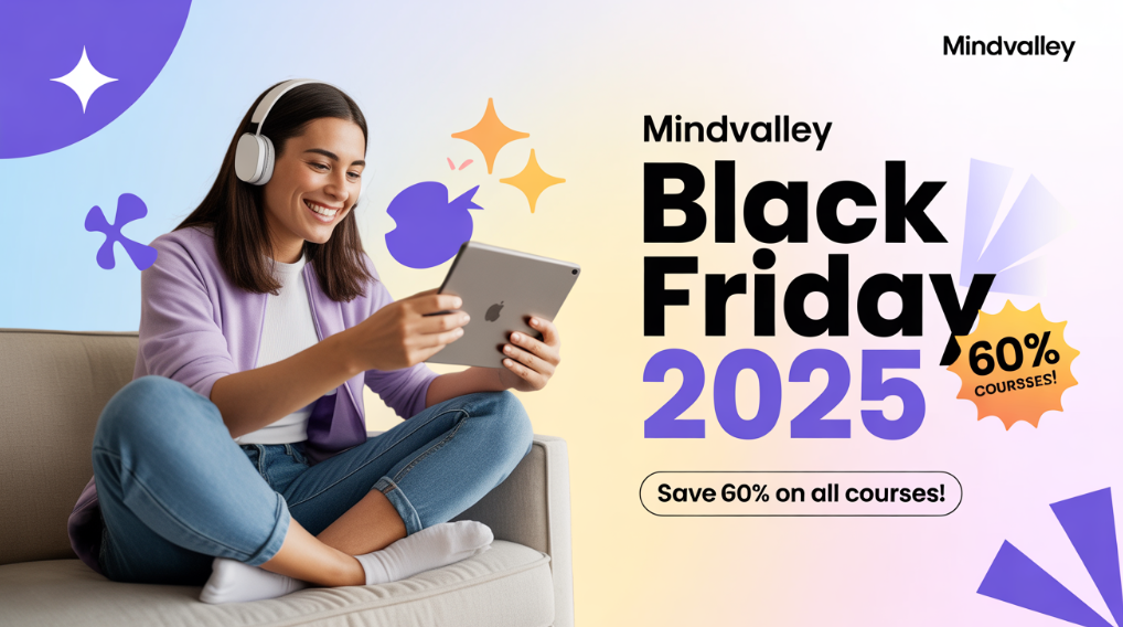 Mindvalley Black Friday Discount 2025 - Save 60%