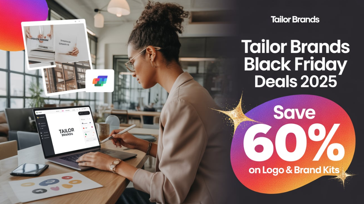 Tailor Brands Black Friday Deals 2025 | Save 60%