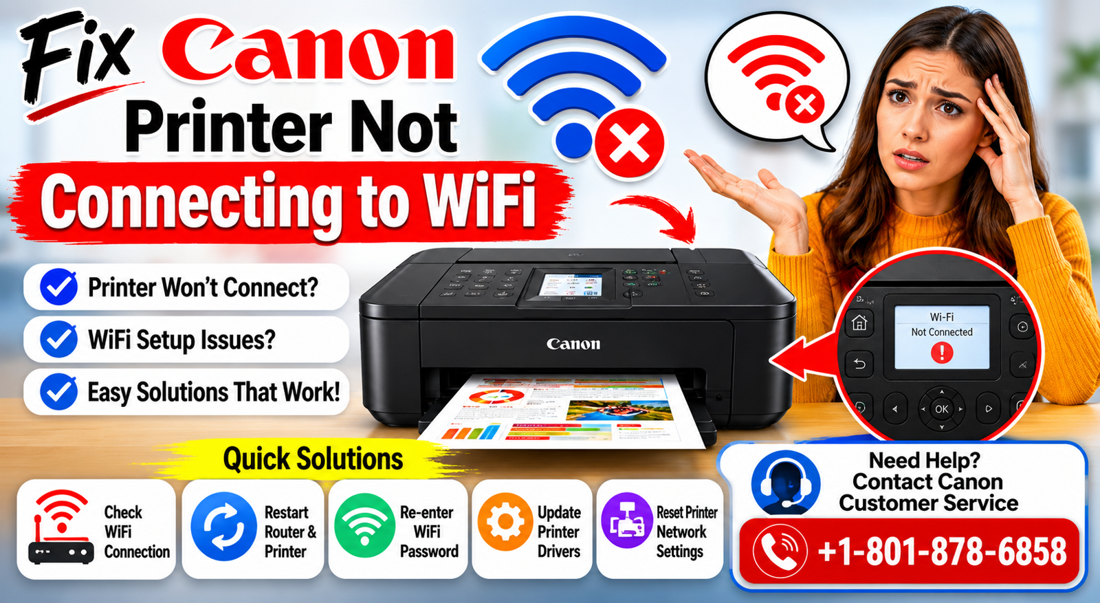 Canon Printer Not Showing Up on WiFi Network – Fixed
