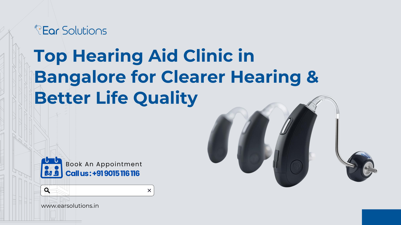 Top Hearing Aid Clinic in Bangalore for Clearer Hearing & Better Life Quality