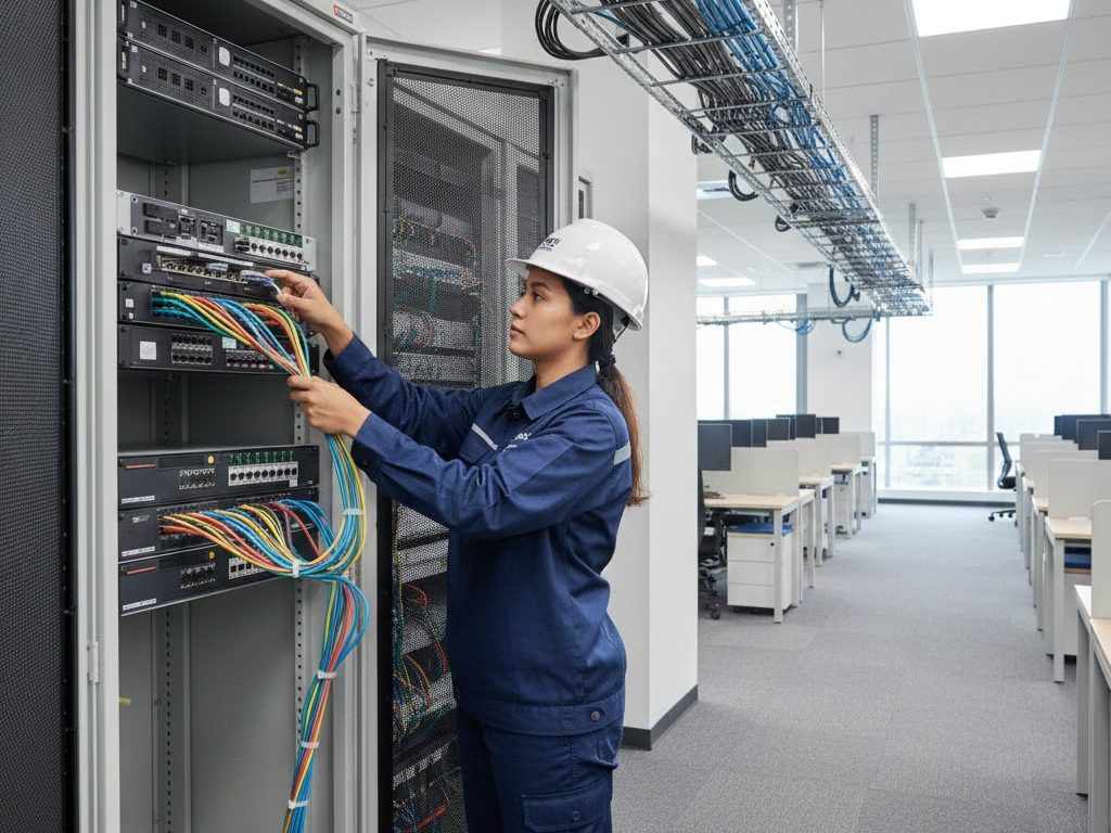Fungsi Structured Cabling System untuk Gedung Perkantoran