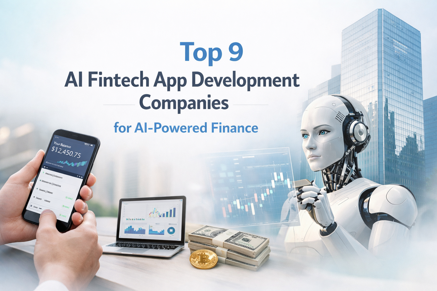Top 9 AI Fintech App Development Companies for AI-Powered Finance