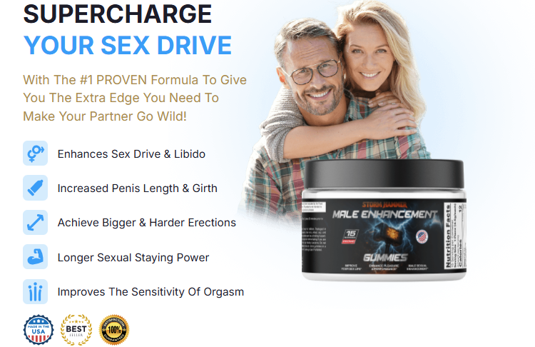 Storm Hammer Male Enhancement Gummies: The Ultimate Solution for Men’s Vitality and Performance