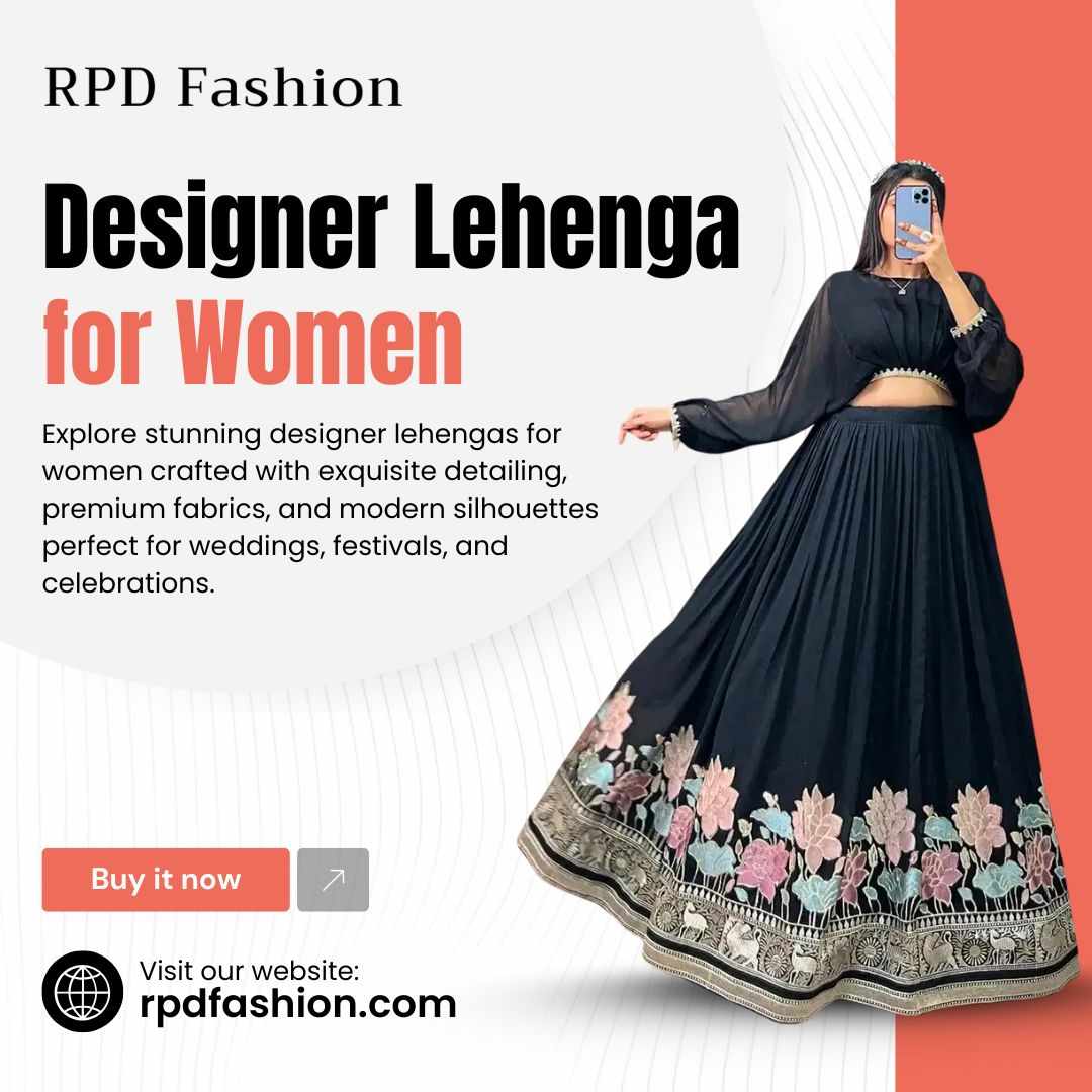 Designer Lehenga for Women – Bridal, Festive & Party-Wear Collection