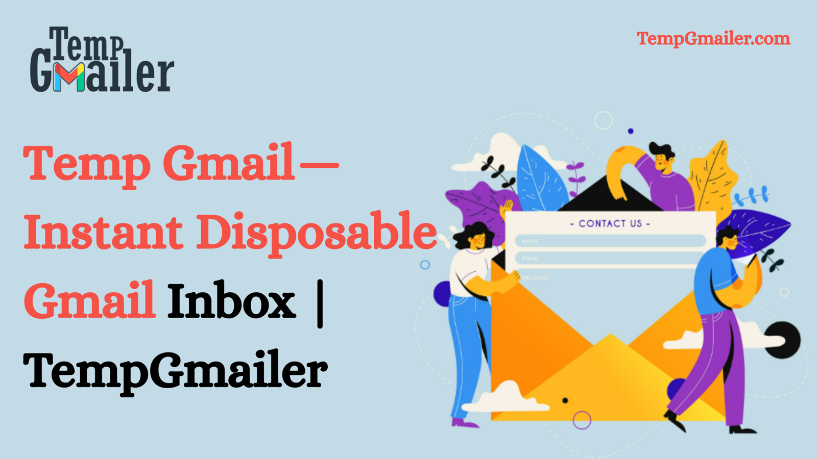 TempGmailer – Free Temporary Gmail Generator for Online Privacy