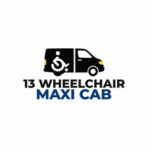 13 Wheelchair Maxi Cab logo