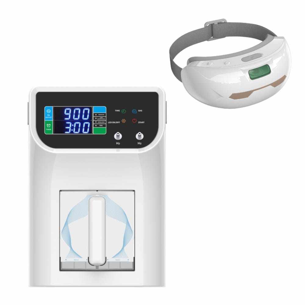 1 L 900 ml hydrogen inhalation machine oxygen with eye mask
