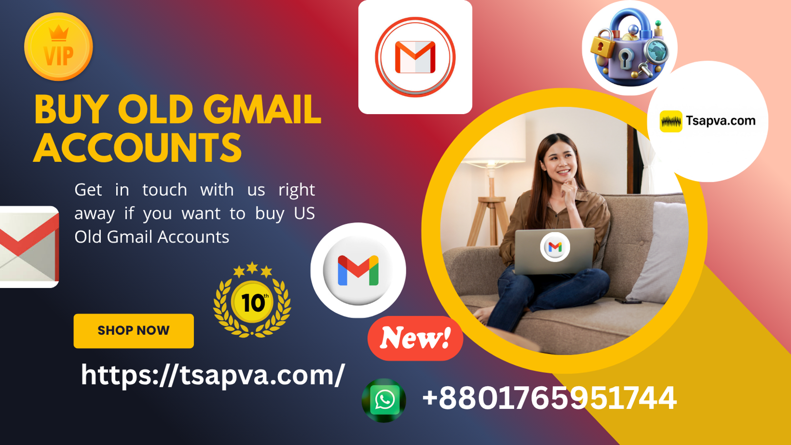 Verified Gmail Accounts