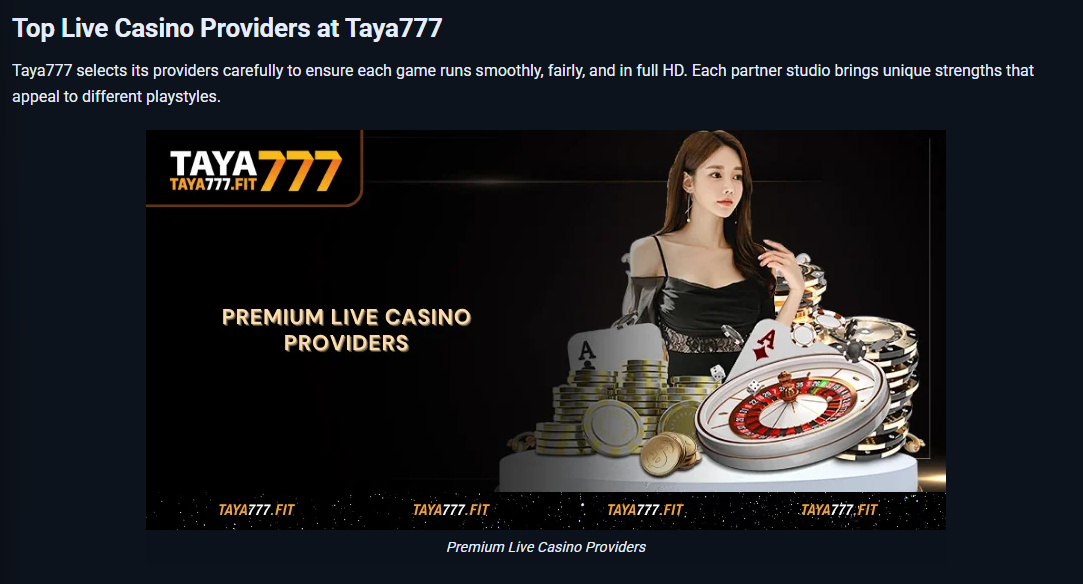 Beginner Guide to Taya777 Live Dealer Tables