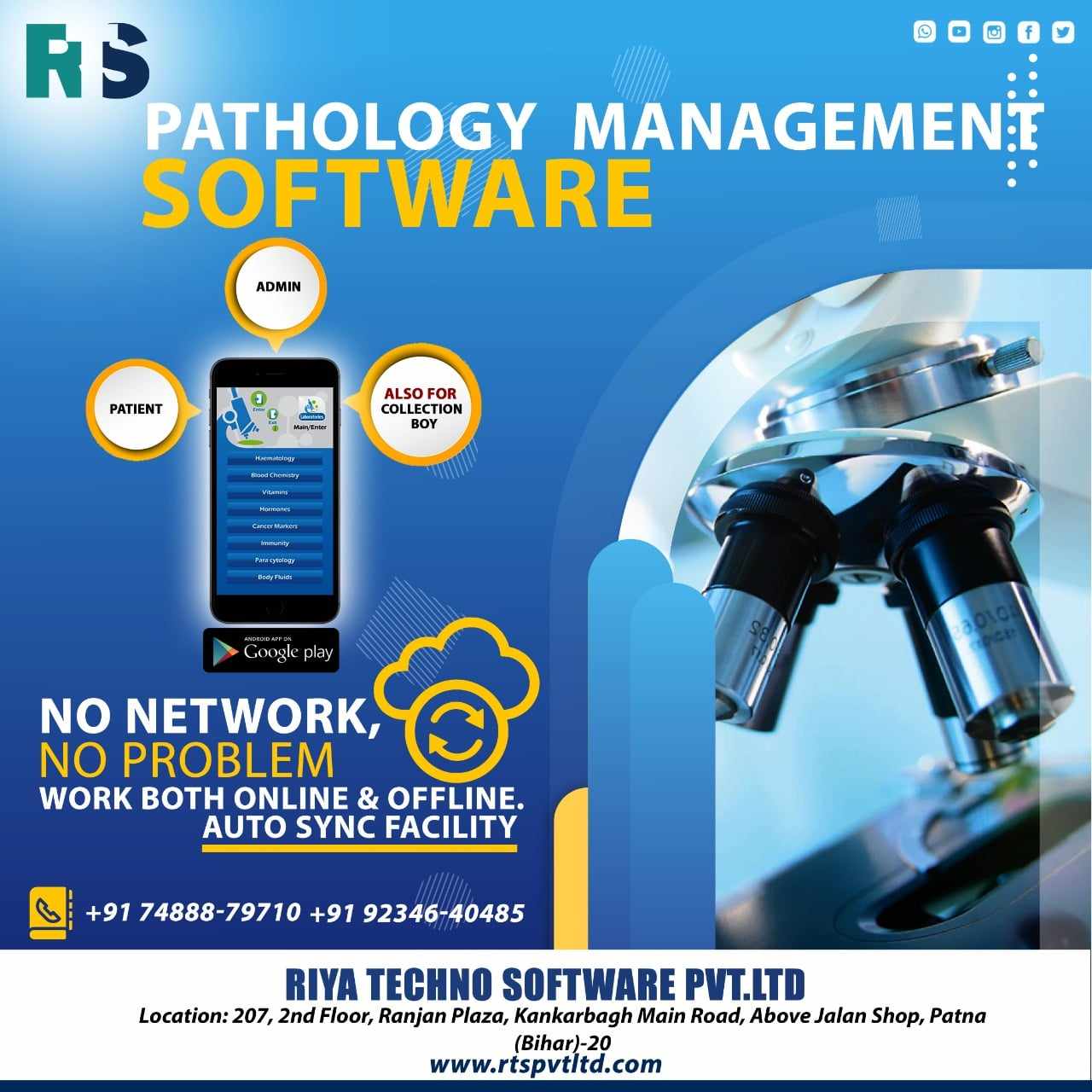 Why Riya Techno Software is India's Favorite Pathology Management Software Provider