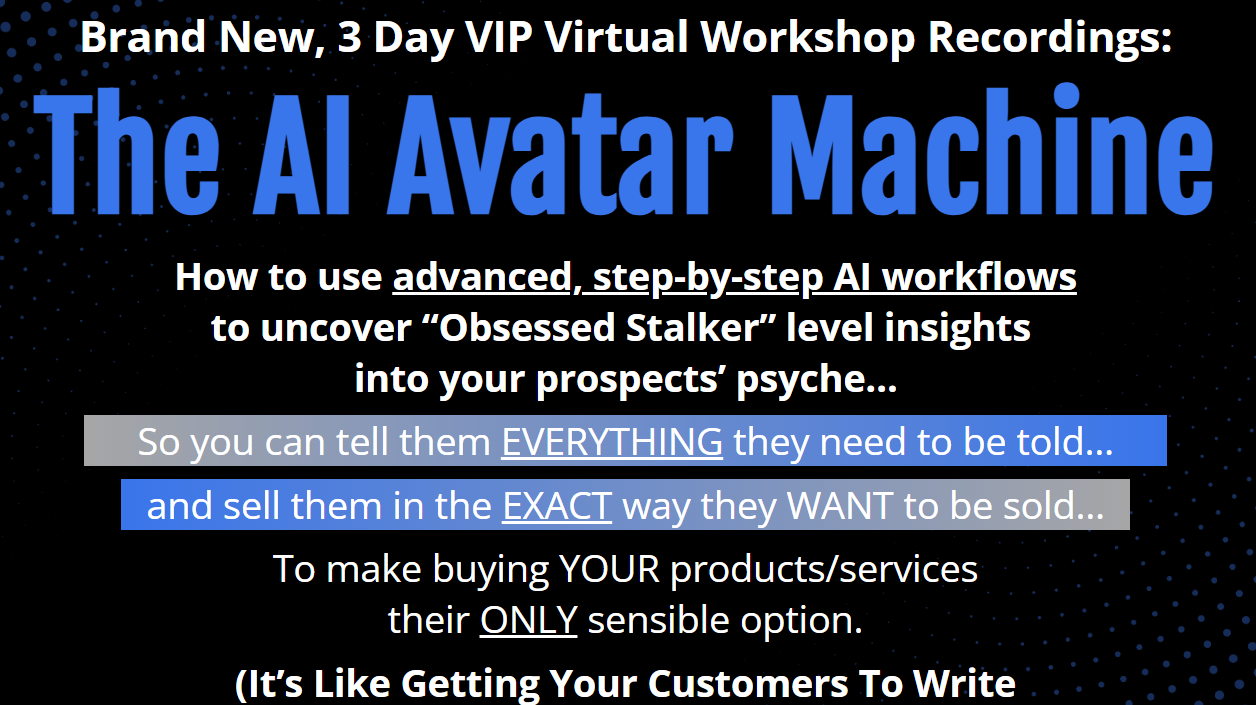 (ALLCOURSESAVAILABLE.COM)Luke Mills Iha & Mario Castelli – The Infinite AI Ads Machine VIP Workshop