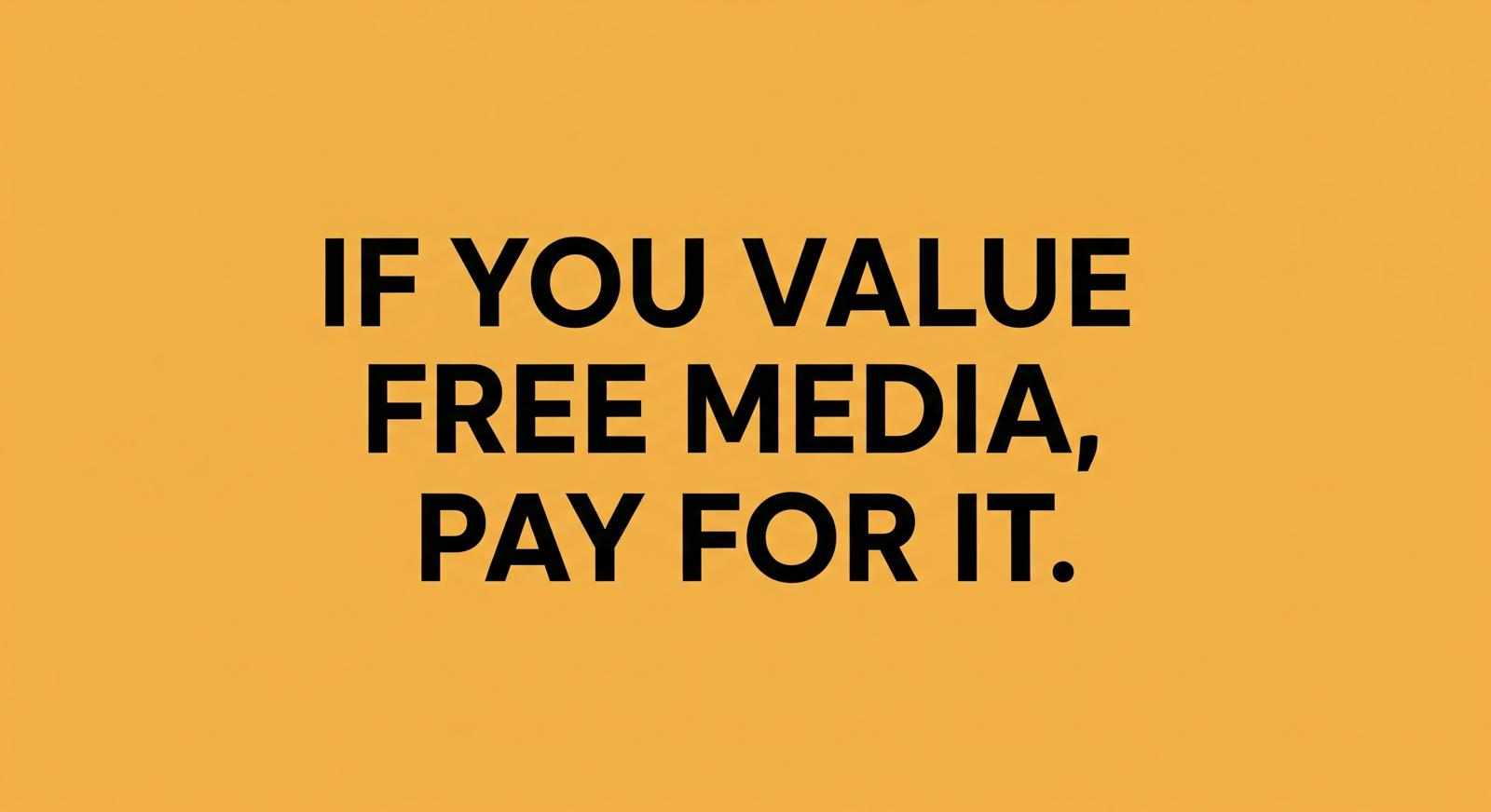 The Truth Needs Your Support