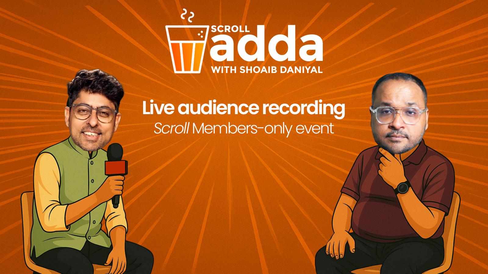 Want to attend a Scroll Adda with Varun Grover?