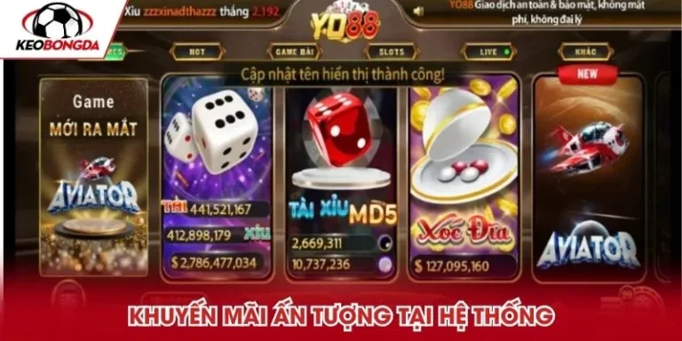 Trải nghiệm cá cược thể thao tại Yo88