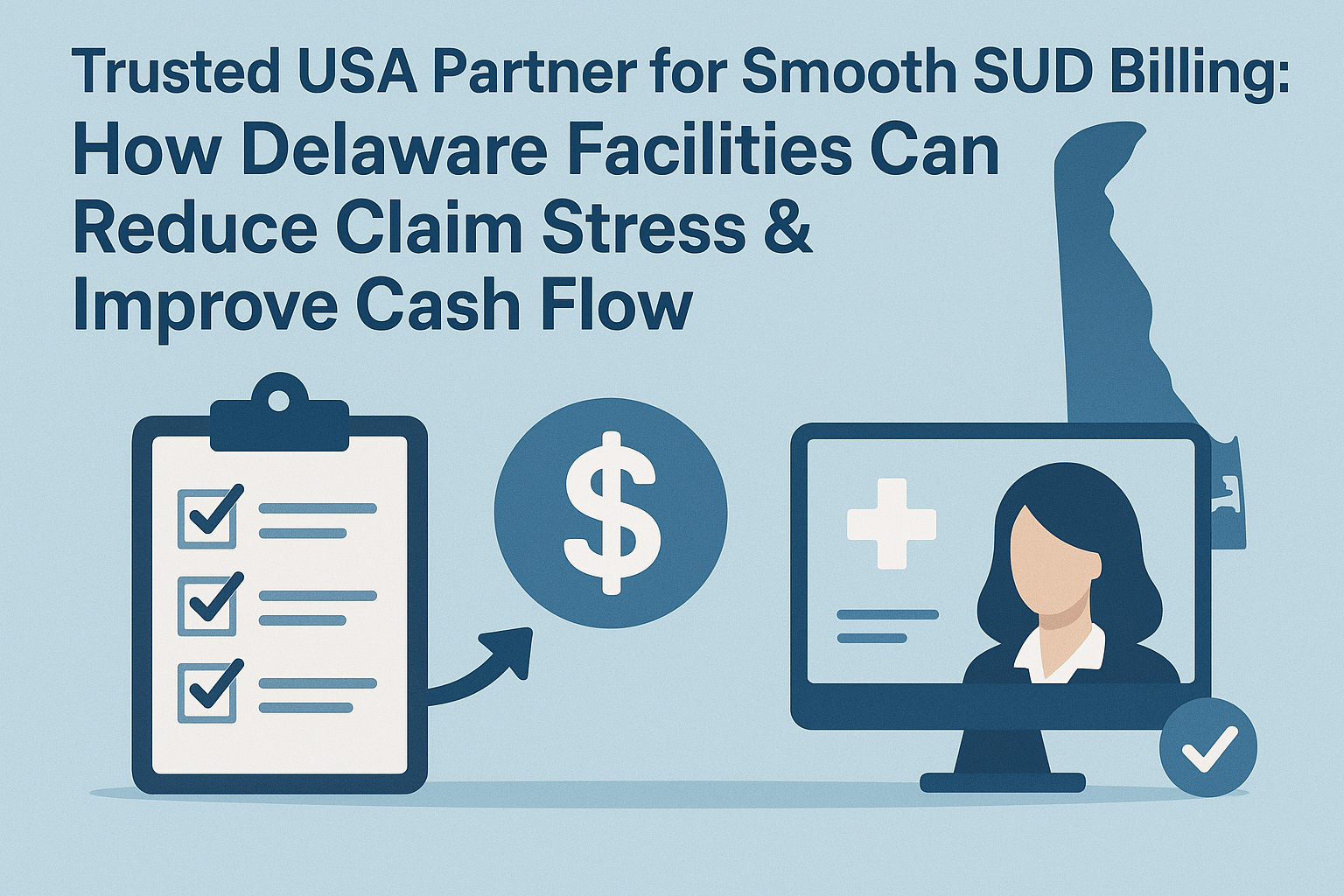 Trusted USA Partner for Smooth SUD Billing: How Delaware Facilities Can Reduce Claim Stress & Improve Cash Flow