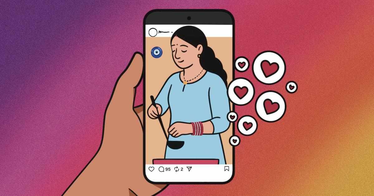 Meet the Indian ‘tradwives’ who are clocking millions of views online