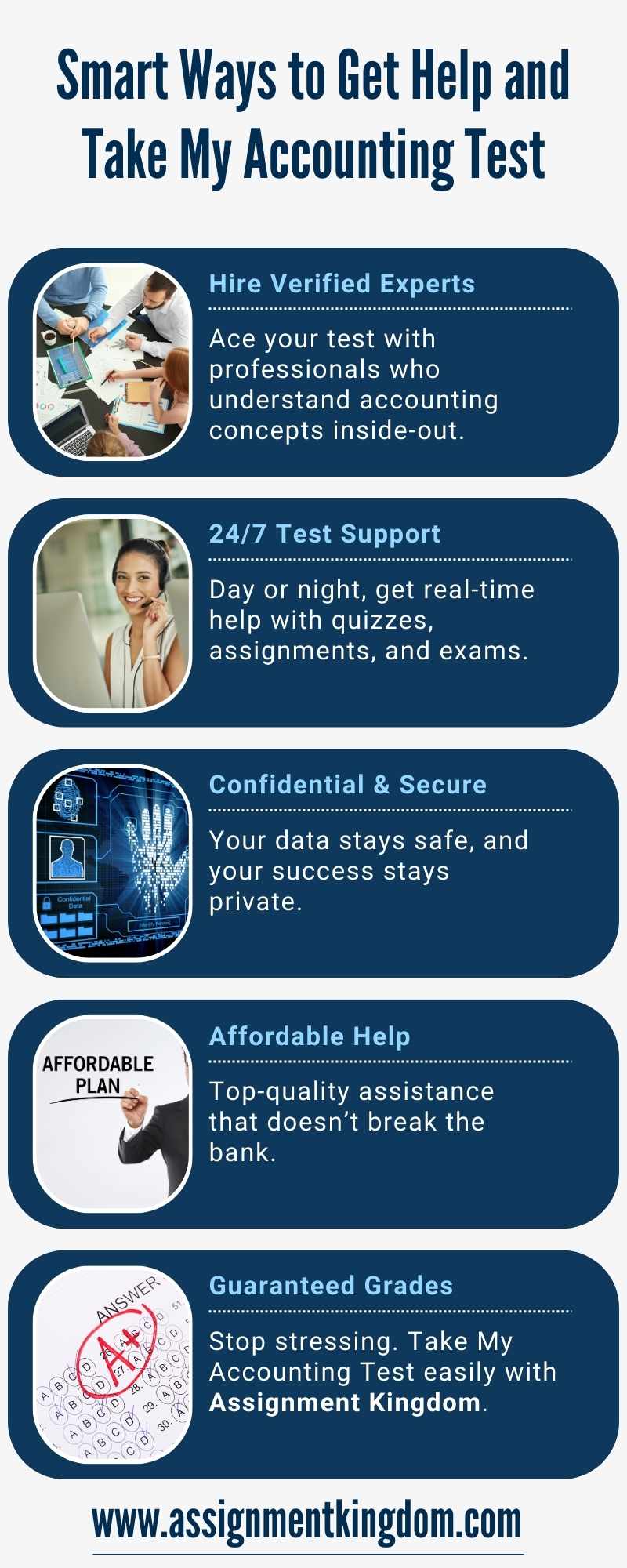 Smart Ways to Get Help and Take My Accounting Test
