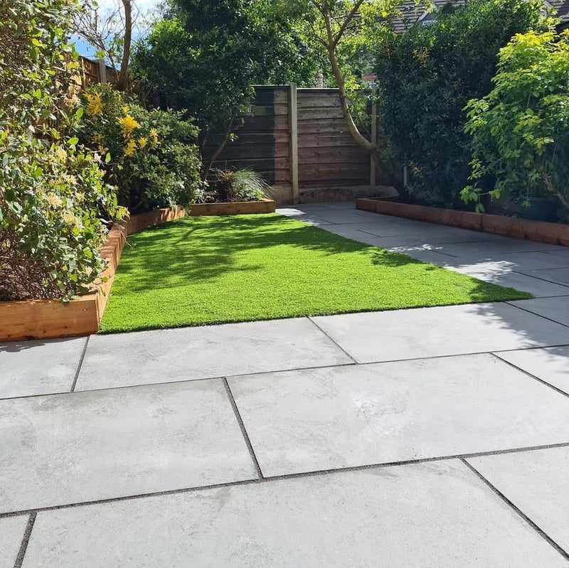 Enhance Your Garden with Durable Sawn Sandstone Paving