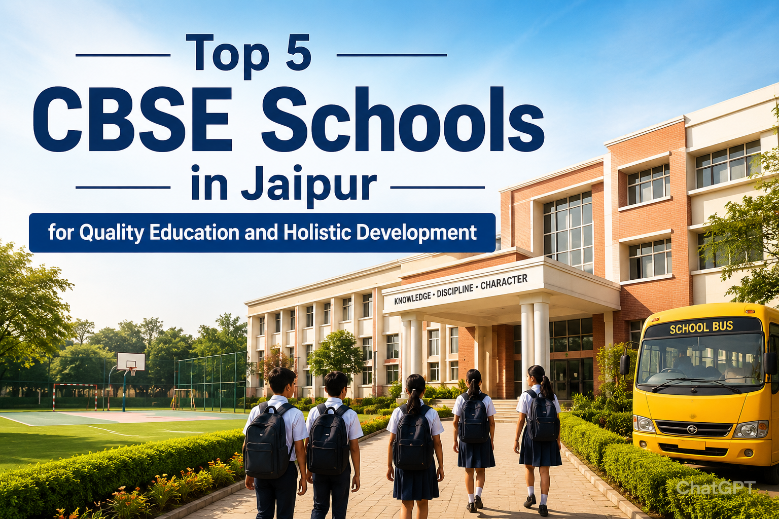 Top 5 CBSE Schools in Jaipur for Quality Education and Holistic Development