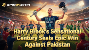 Harry Brook's Sensational Century Seals Epic Win for England Against Pakistan: Spin24star Insights
