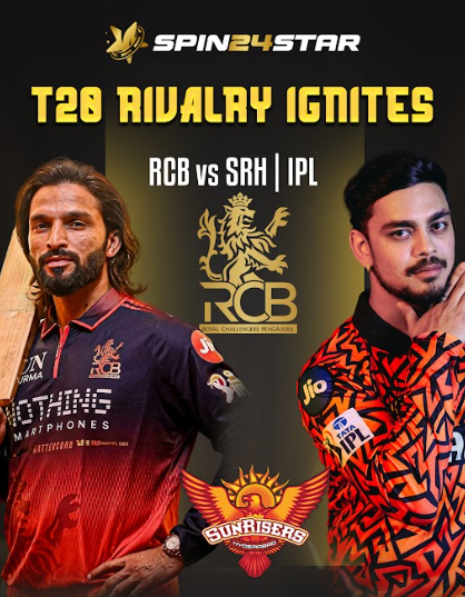 RCB vs SRH IPL 2026 Season Opener Preview: Squads, Pitch Report & Key Battles on Spin24star