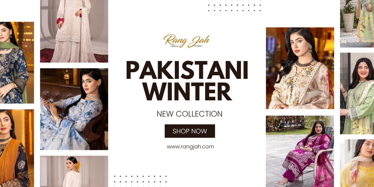 Elegant & Warm: Pakistani Winter Dresses at Rang Jah