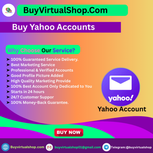 Buy Yahoo Accounts for Marketing: Reliable Safe & Instant
