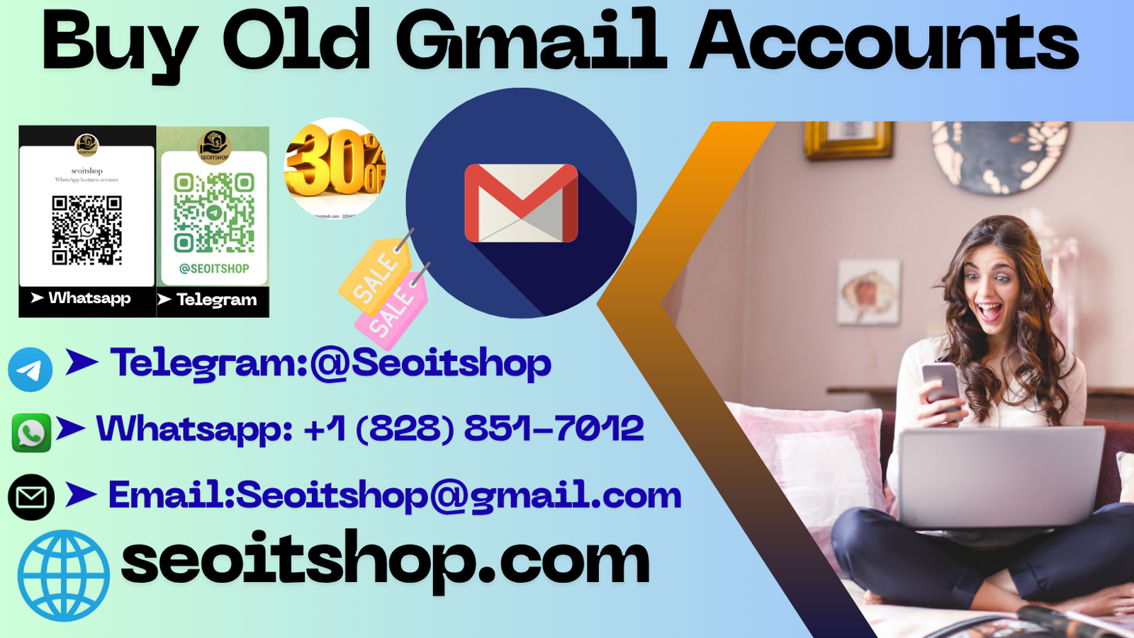 8 Best Sites to Buy Old Gmail Accounts in Bulk (PVA & Aged)