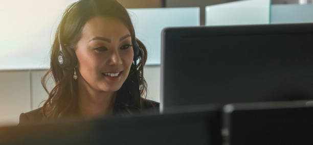 Working at call center as customer support