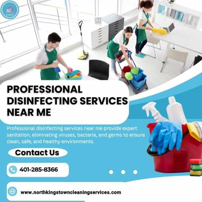 Professional Disinfecting Services Near Me for a Cleaner, Healthier Space