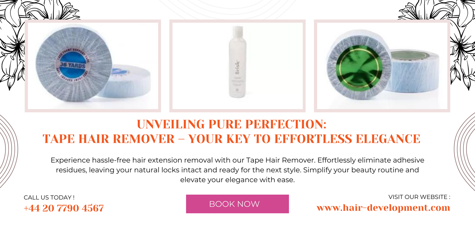 Effortless Elegance: Introducing Our Tape Hair Remover – Unleash Your Style with Ease