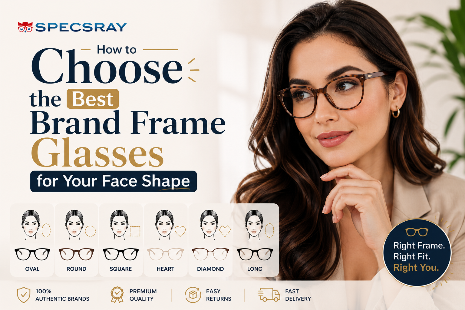 How to Choose the Best Brand Frame Glasses for Your Face Shape