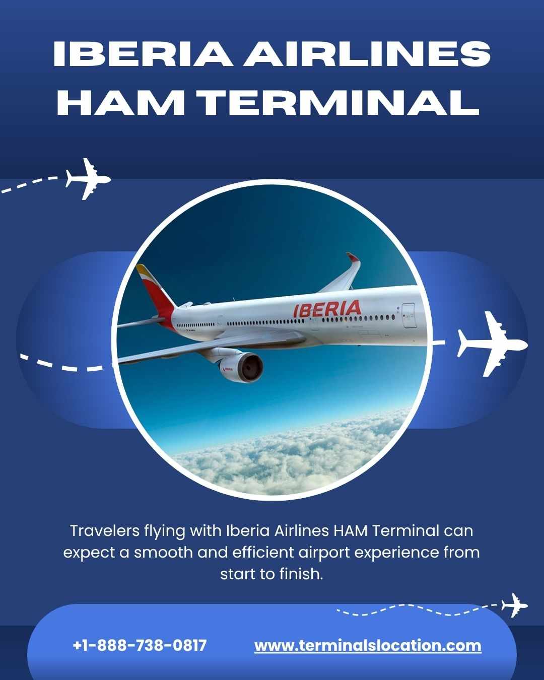Iberia Airlines HAM Terminal +1-888-738-0817