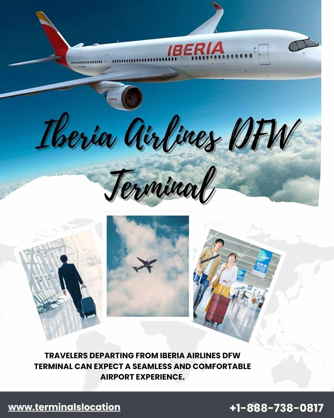 Iberia Airlines DFW Terminal +1-888-738-0817