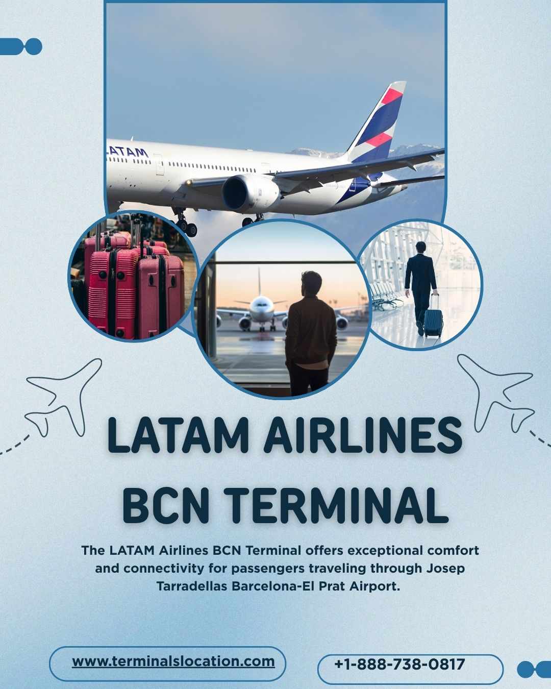 LATAM Airlines BCN Terminal +1-888-738-0817