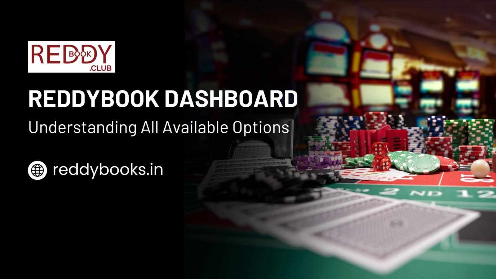 Reddybook Dashboard Overview: Understanding All Available Options