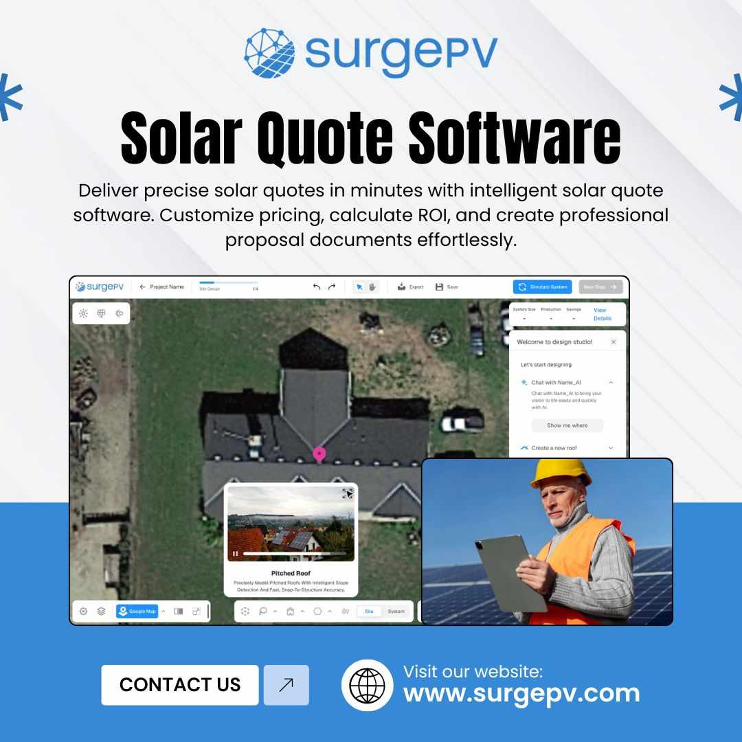 Solar Quote Software for Fast, Accurate Customer Estimations