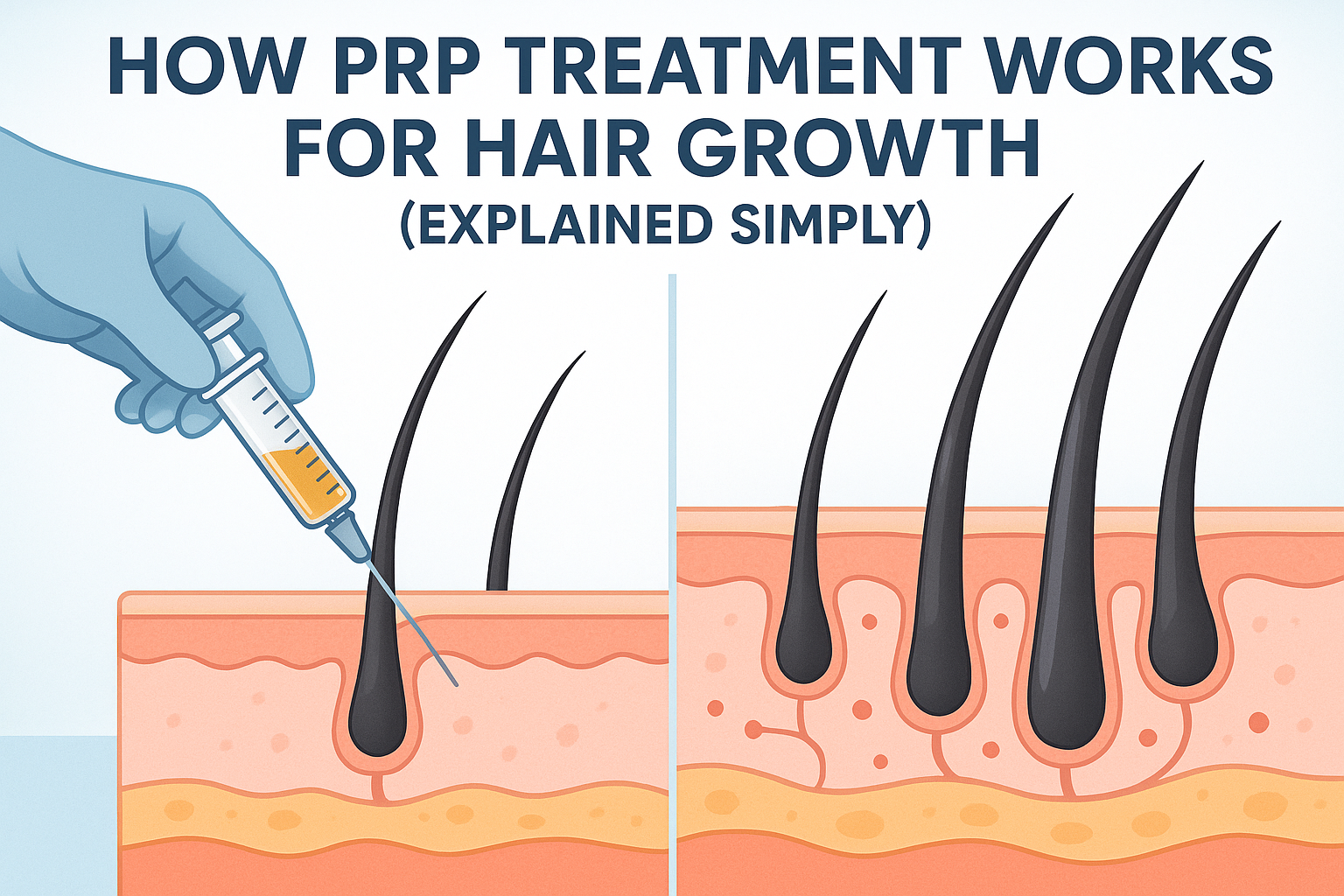 How PRP Treatment Works for Hair Growth (Explained Simply)