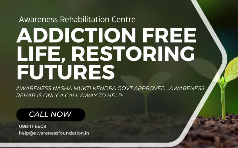 Rehabilitation Center in Ghaziabad: A Path to Lasting Recovery with Awareness Foundation