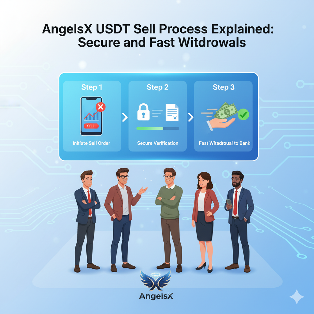 Angelx USDT Sell Process Explained: Secure and Fast Withdrawals