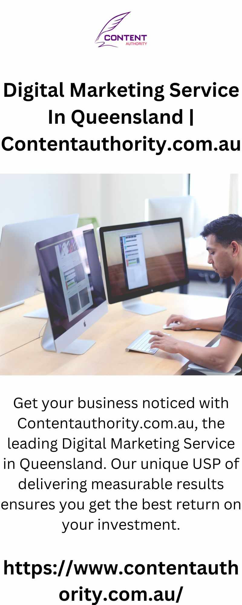 Digital Marketing Service In Queensland | Contentauthority.com.au